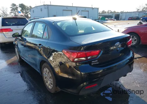 2020 Kia Rio Lx z USA, uszkodzony, nr VIN 3KPA24AD0LE263253